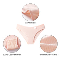 Panty de Algodón para Mujer BANNIROU - Ropa Interior Cómoda y Suave