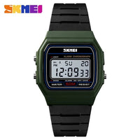 SKMEI 1412 Men's Digital Sport Watch – Waterproof, Chronograph, Alarm, LED Display