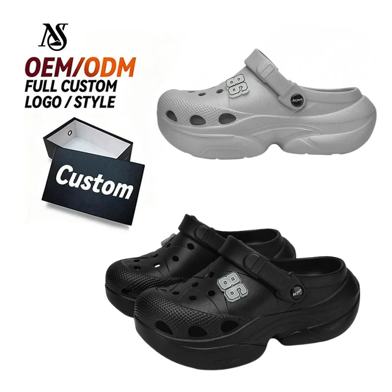 Platform EVA Clogs - Lightweight Non-Slip Slides for Men & Women