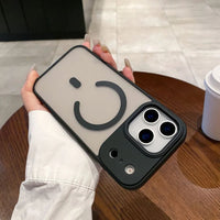 Magnetic Case for iPhone 15 16 Pro Max 17 Air Matte Clear Cover for iPhone 17 Pro Max Magnetic Phone Case