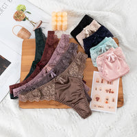 Hollow Lace G-String Thong | Low-Rise Seamless Panties for Women