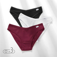 Panties de Algodón FINETOO - Ropa Interior Femenina Sexy Talla M-4XL