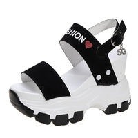 Women's Fairy Style Platform Wedge Sandals - Summer Thick Sole Heels