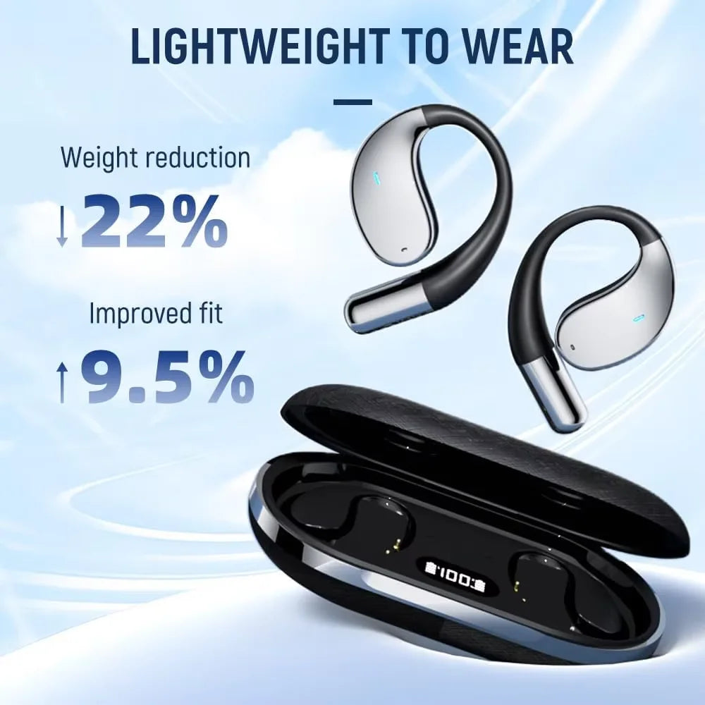 Q39 AI Language Translator Wireless Earbuds | 144 Languages | Bluetooth 5.4 ANC Sport