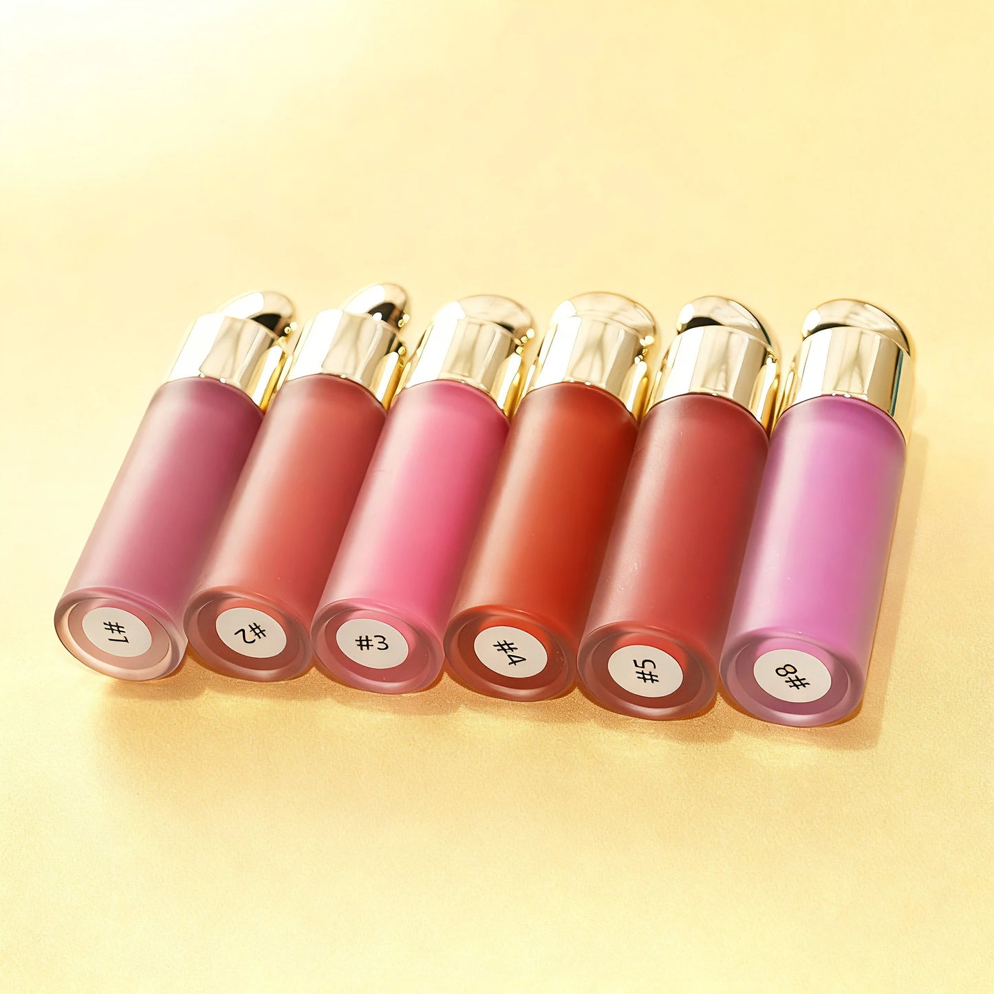 Vegan Mineral Liquid Blush — High-Pigment, Waterproof, Natural Finish, 6 Shades