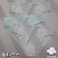 Bragas de Algodón Jacquard Hipoalergénicas para Mujer