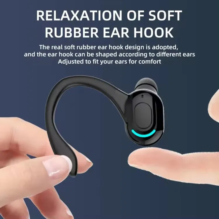 New Wholesale OEM Customized  Bt5.2 Ear-Mounted Stereo Wireless Sports Earphone Waterproof Earbud