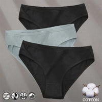 Bragas de Algodón Jacquard Hipoalergénicas para Mujer