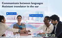 Q39 AI Language Translator Wireless Earbuds | 144 Languages | Bluetooth 5.4 ANC Sport
