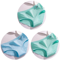 Set de 3 Panties de Algodón - Ropa Interior de Talle Medio Tallas Plus