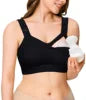 Plus Size Nursing Bra – Adjustable Straps & Removable Cups Wire-Free Maternity Bra