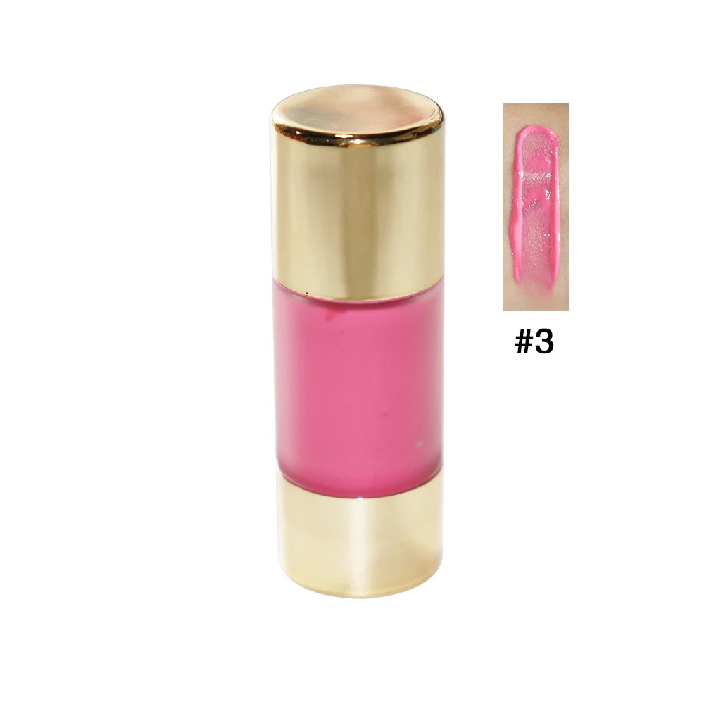 Vegan Mineral Liquid Blush — High-Pigment, Waterproof, Natural Finish, 6 Shades