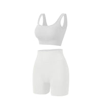 Women's Sports Bra & High-Cut Bikini Set – Wire-Free Padded Yoga Set