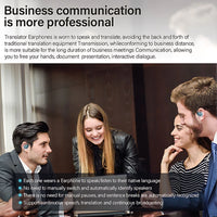 Q39 OWS Wireless Earbuds with AI Language Translator | Bluetooth 5.4 | ENC + HiFi Bass