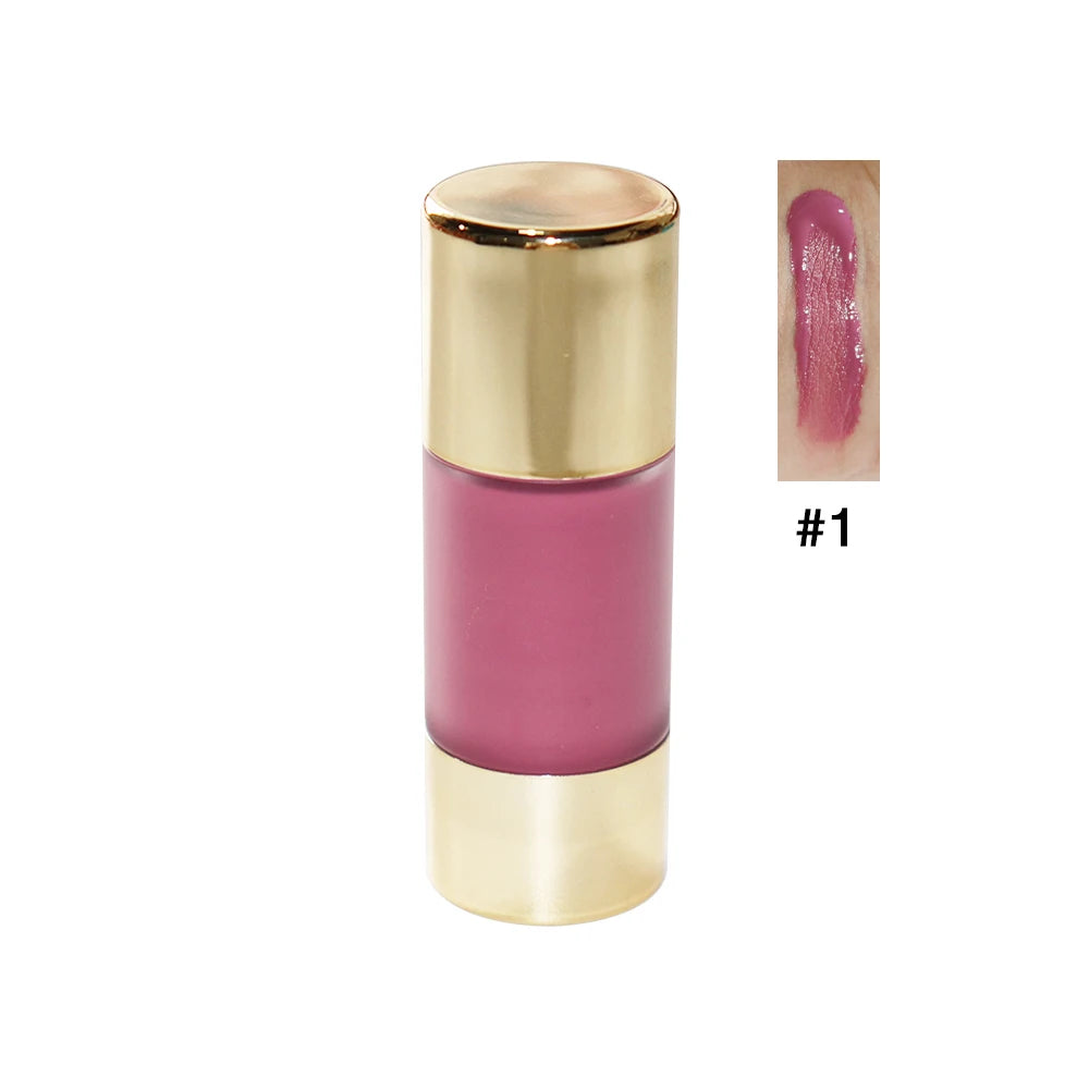 Vegan Mineral Liquid Blush — High-Pigment, Waterproof, Natural Finish, 6 Shades