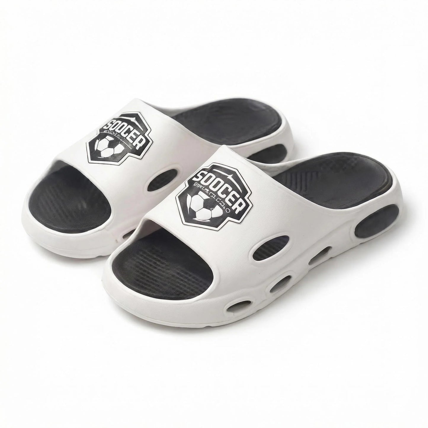 Yearning Man Fashion Open Toe EVA Anti-Slip Breathable Waterproof Cushioned Sporty Indoor/Outdoor Slippers