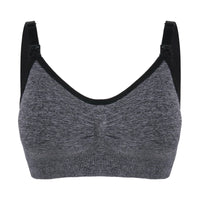 Plus Size Nursing Bra | Seamless Wire-Free Maternity Bralette with Removable Pads (M–XXL)