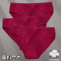 Bragas de Algodón Jacquard Hipoalergénicas para Mujer