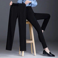 Pantalones Casuales de Algodón para Mujer - Bordados Estilo Boho