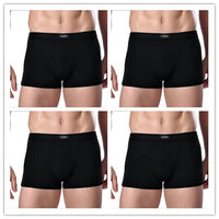 Men's Bamboo Boxer Shorts – 4-Pack Soft & Breathable Underwear (L–XXXL)