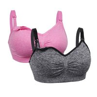 Seamless Wireless Nursing Bra – Breathable Quick-Dry Maternity Bra with Extender | S–3XL