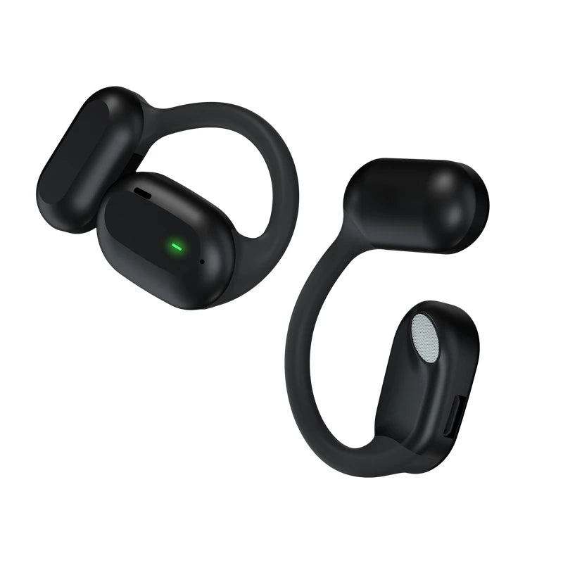Yaomax Air9 Gaming Wireless Earphones | Bluetooth 5.3 AAC RGB Atmosphere Light IPX5 Smart Touch HiFi Ear-Hook