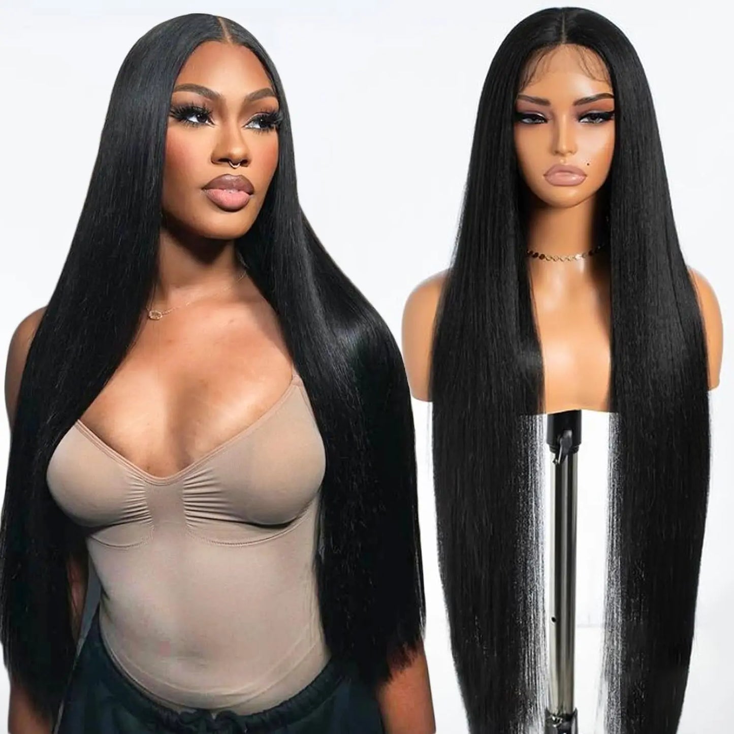 AngelBella 13x4 Lace Front Wig - Brazilian Virgin Human Hair