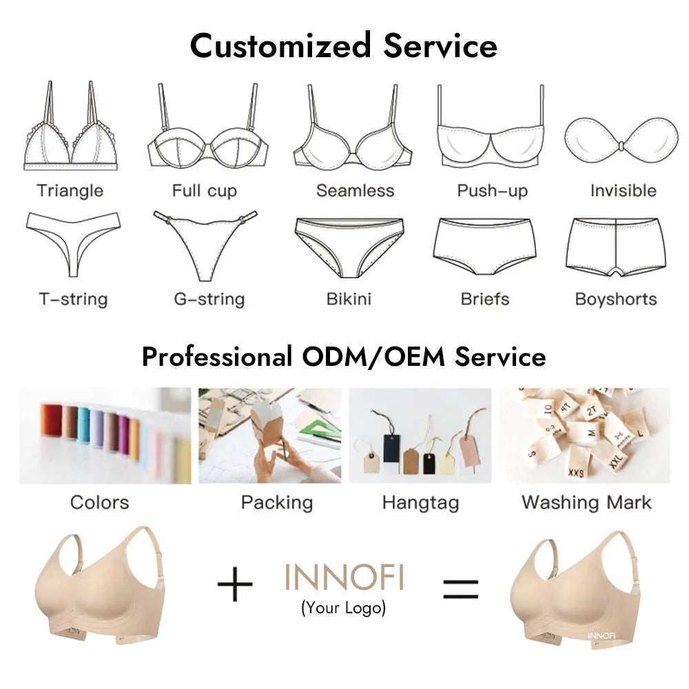 Jelly Gel Seamless Push-Up Bra | Wire-Free U-Back Bralette for Women