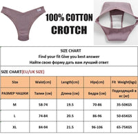 Set de 5 Panties de Algodón Hipoalergénico para Mujer