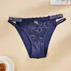 Sexy Lace G-String – Rhinestone Letter Strap & Hollow-Out Mesh Design