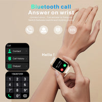 1.85" IP68 Sports Smart Watch – Bluetooth Calling, Heart Rate, AI Voice & Multi-Sport Tracker