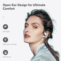 YYK-Q16 New Upgrades Real-Time Voice Translation Earbuds OWS Sports Wireless Earphones Support Audio and Video Call Translation