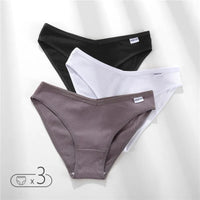 Panties de Algodón FINETOO - Ropa Interior Femenina Sexy Talla M-4XL