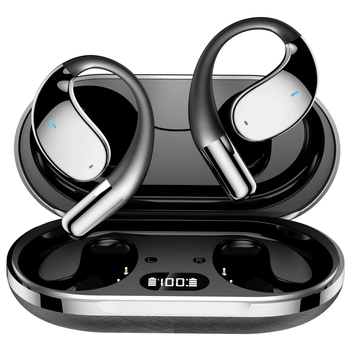 Hot Selling Yyk-q39 True Wireless Earphones Ows Open Ear Hanging Sports Earbuds With Noise Cancelling and Hifi Heavy Bass