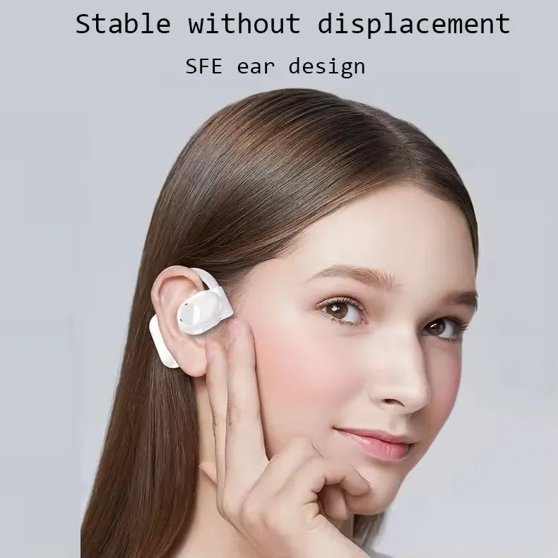 NEW Intelligent Touch Control Wireless Sports Earphones Type C TWS Earbuds Non-Ear Air Conduction Headphone Earphone BY99