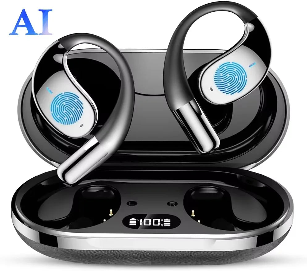 Q39 AI Language Translator Wireless Earbuds | 144 Languages | Bluetooth 5.4 ANC Sport