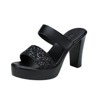 Sh11706a Drop Shipping Shoes Women Zapatos Con Tacon 8cm 10cm Women Sandals Summer 2023