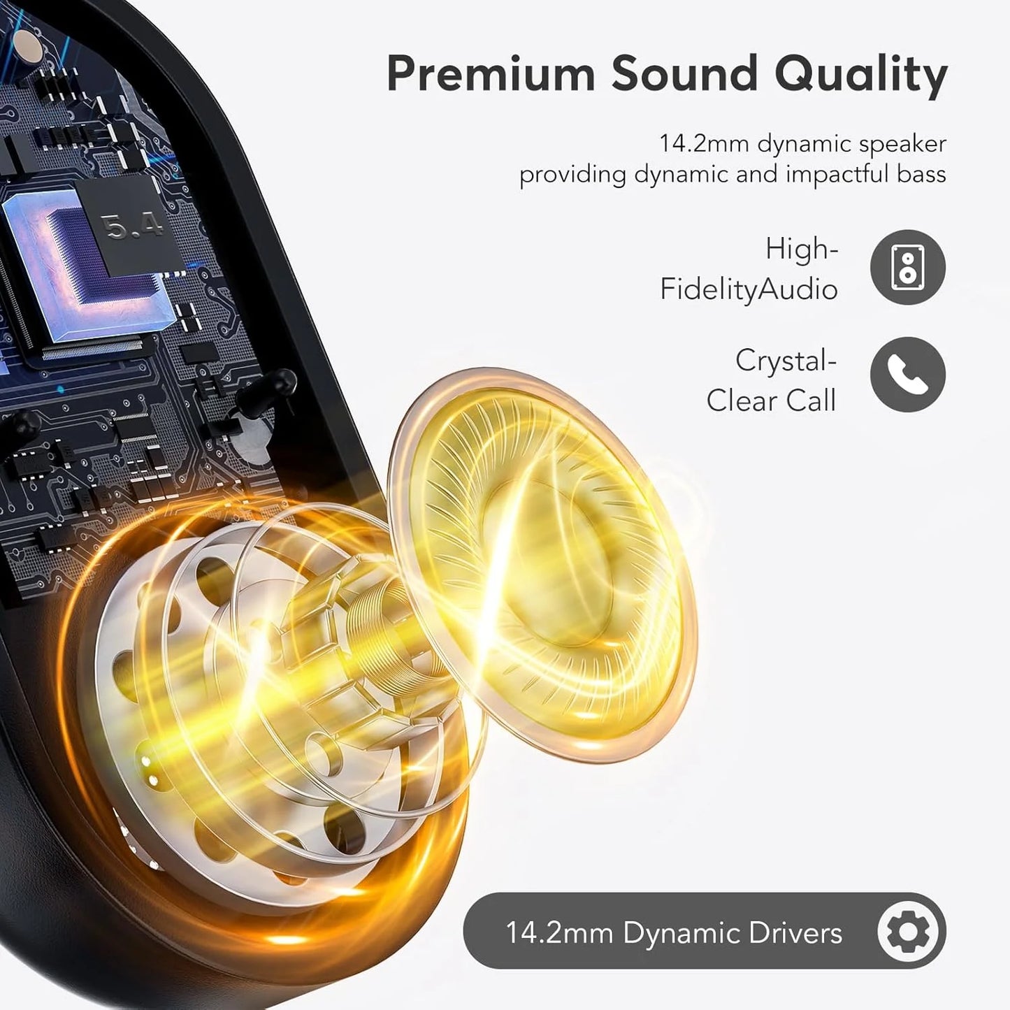 YYK-Q16 New Upgrades Real-Time Voice Translation Earbuds OWS Sports Wireless Earphones Support Audio and Video Call Translation