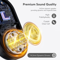 YYK-Q16 New Upgrades Real-Time Voice Translation Earbuds OWS Sports Wireless Earphones Support Audio and Video Call Translation
