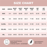 Seamless Thong Bodysuit Shapewear - Full Body Tummy Control