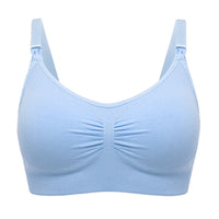 Plus Size Nursing Bra | Seamless Wire-Free Maternity Bralette with Removable Pads (M–XXL)