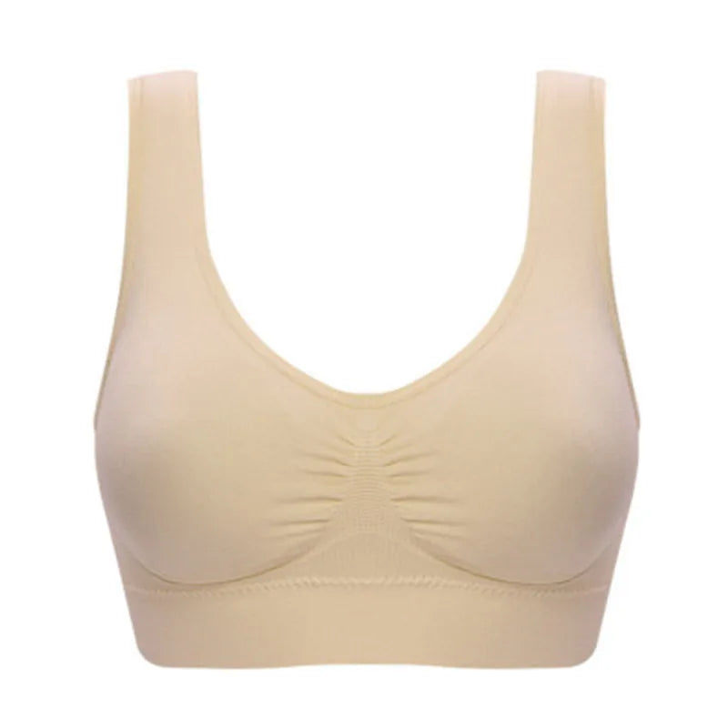 Seamless Push-Up Bra – Wire-Free, Backless, Plus Size