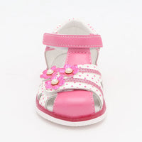 Sandalias Ortopédicas para Niñas - Cuero PU con Mariposa | Tallas 21-26