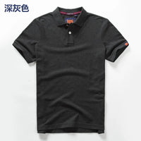 Men's Embroidered Cotton Polo Shirt – Short Sleeve Casual Summer Top