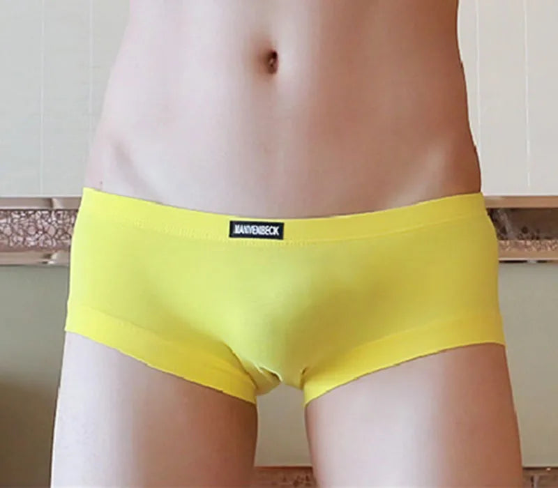 Stretch Cotton Mini Boxer Shorts | Men’s Slim Fit Low-Rise Underwear M–2XL