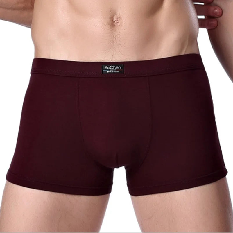 Men's Bamboo Boxer Shorts – 4-Pack Soft & Breathable Underwear (L–XXXL)