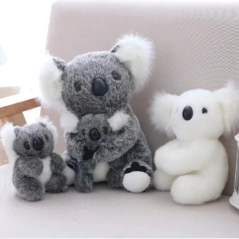 Peluche de Koala Australiano - Mamá con Bebé Koala de Felpa Suave de Alta Calidad