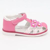 Sandalias Ortopédicas para Niñas - Cuero PU con Mariposa | Tallas 21-26