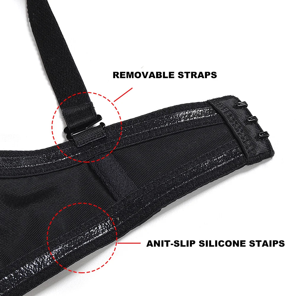 Plus Size Minimizer Bra | Underwire, Convertible Straps | Sizes 32–44, B–H Cup