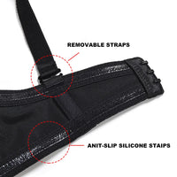 Plus Size Minimizer Bra | Underwire, Convertible Straps | Sizes 32–44, B–H Cup
